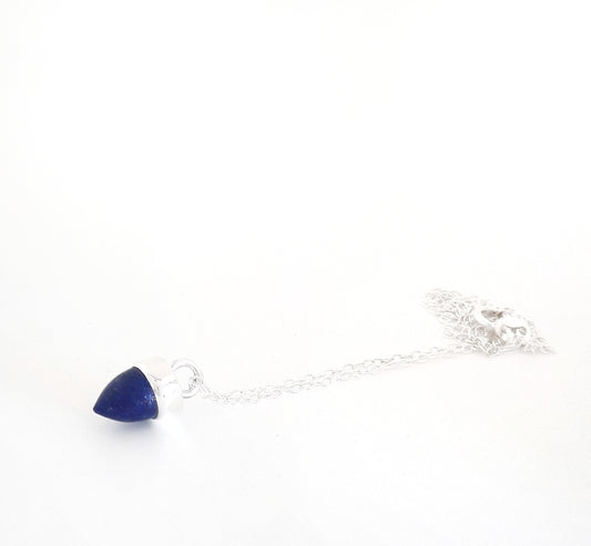 Lapis Lazuli Bullet Pendant