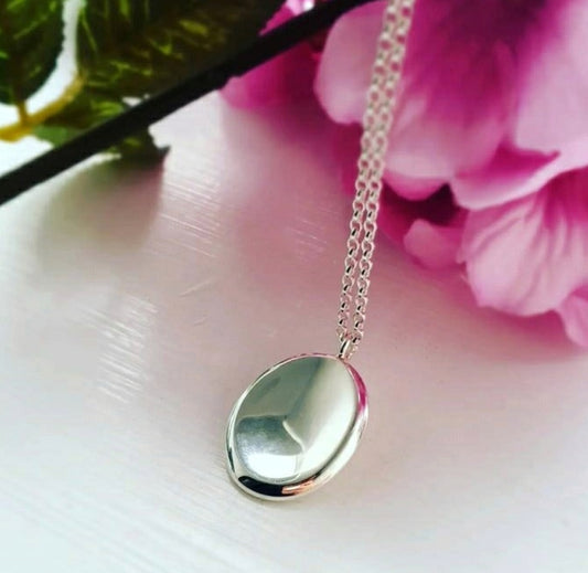 Solid Silver Worry Stone