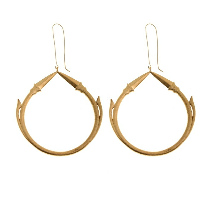 SpearBearer Hoop Earrings