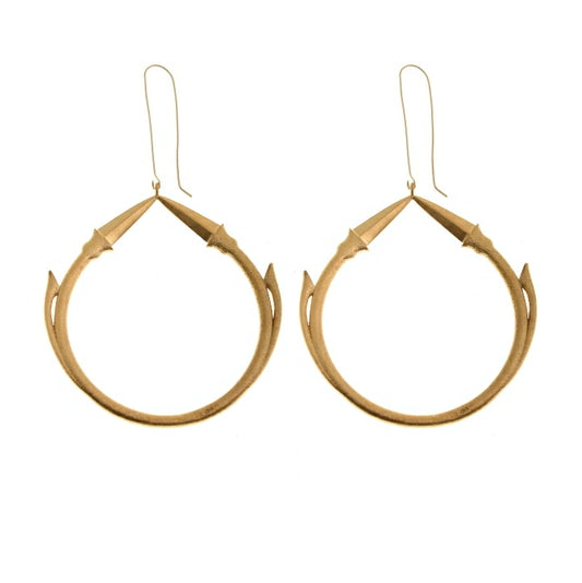 SpearBearer Hoop Earrings