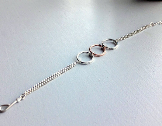 EnLighten Silver & Gold Bracelet