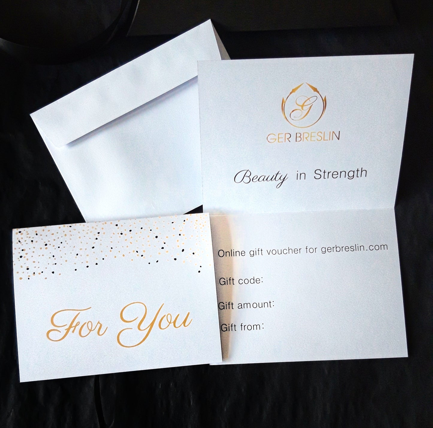 Physical Online Shop Gift Voucher