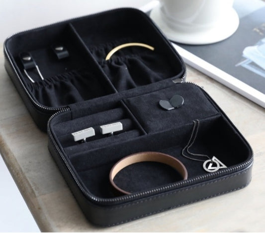 Black Rectangular Jewellery Box